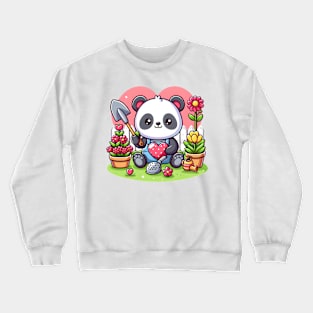 Valentine's Cartoon Delights Crewneck Sweatshirt